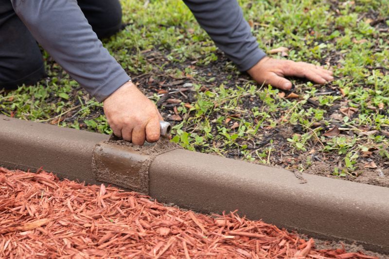 Yard Edging Installation
