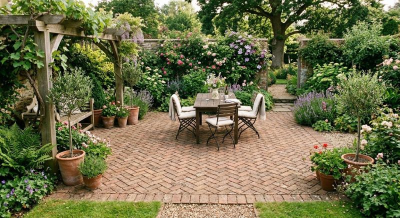 Patio Brick Installation in Nashua, NH
